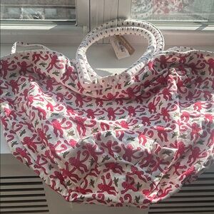 Roller Rabbit Heart Patterned Tote